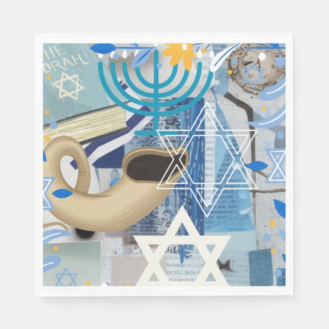 Yom Kippur Napkin (Front)