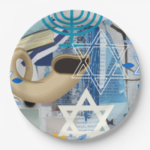 Yom Kippur Paper Plate