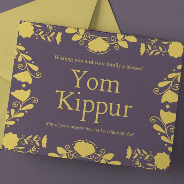 Yom Kippur Postcard (Creator Uploaded)