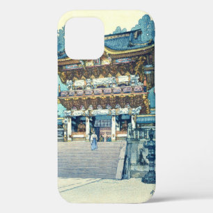 Yomeimon Gate, Hiroshi Yoshida, Woodcut iPhone 12 Case