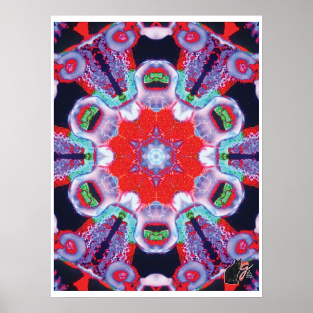 Yonder Kaleidoscope Poster (Front)