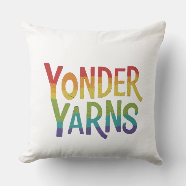 Yonder Yarns  Cushion (Front)