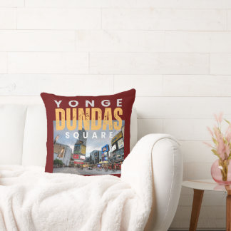 Yonge-Dundas Square Toronto Iconic Landmark Cushion