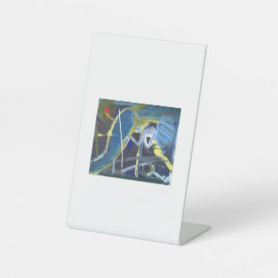 Yoni Whip-Stick Abstract Hankamer Artjunkhaus Art Pedestal Sign