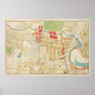 Yonkers Atlas Map 2 Poster