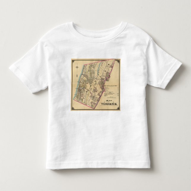 Yonkers, New York 11 Toddler T-Shirt (Front)