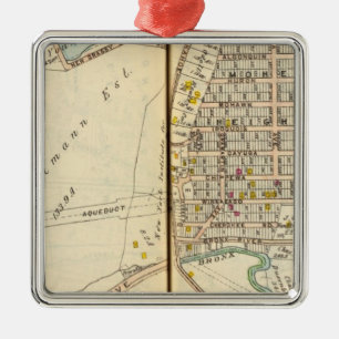 Yonkers, New York 13 Metal Ornament