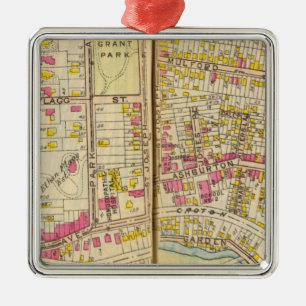 Yonkers, New York 15 Metal Ornament