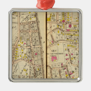 Yonkers, New York 18 Metal Tree Decoration