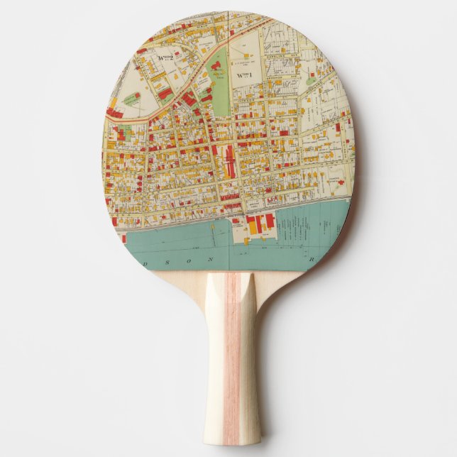 Yonkers New York Ping Pong Paddle (Front)