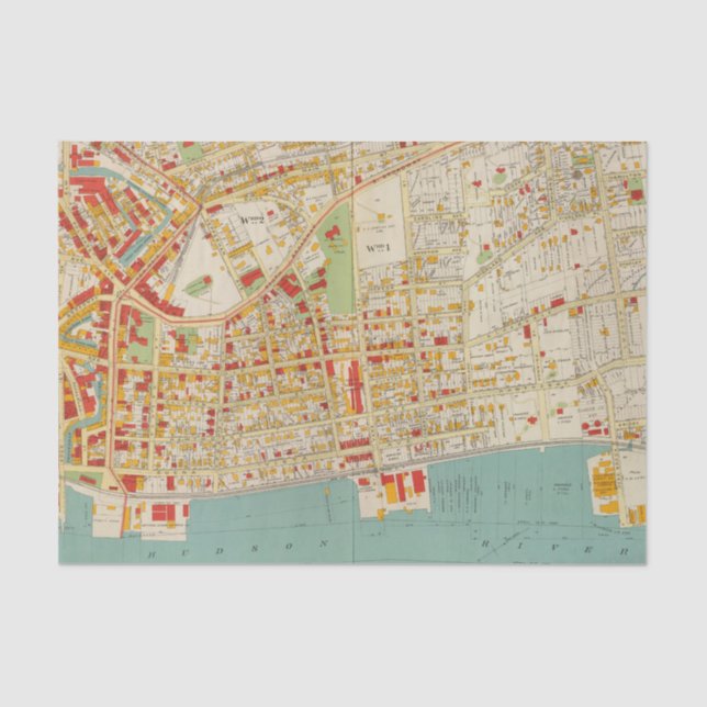 Yonkers New York Tissue Paper (Front)