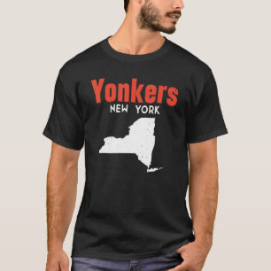 Yonkers New York Usa State America Travel New York T-Shirt