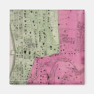 Yonkers, NY Atlas Magnet
