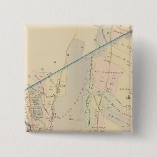 Yonkers wards 3-4, New York 15 Cm Square Badge