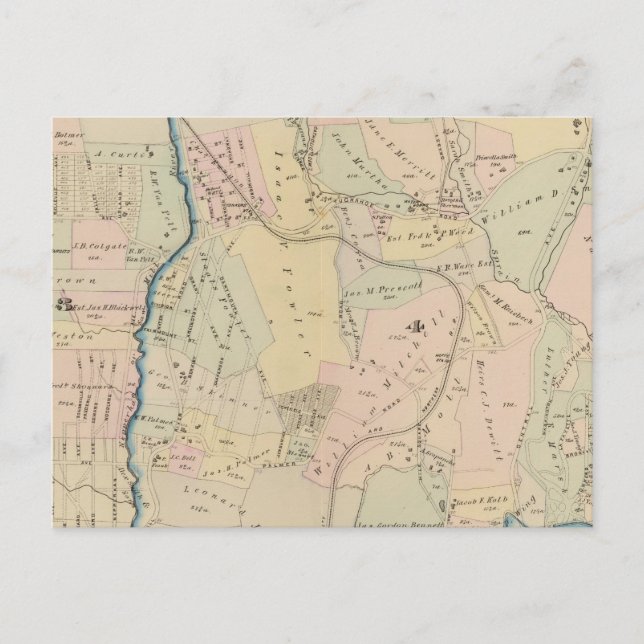 Yonkers wards 3-4, New York 2 Postcard (Front)