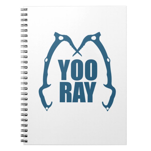 Yoo Ray (Ouray) Ice Climbing Notebook (Front)