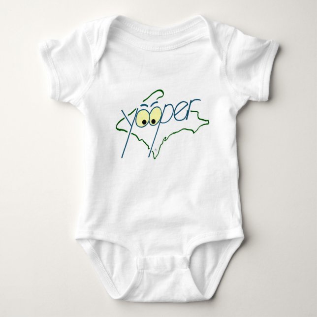 Yooper Infant Creeper - Yooper Pride (Front)