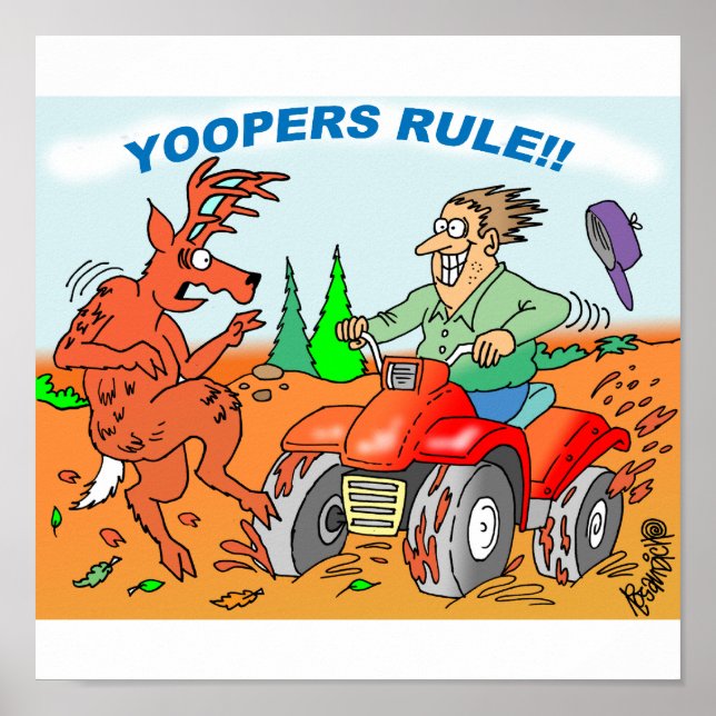 Yoopers Rule! Sauna Poster (Front)