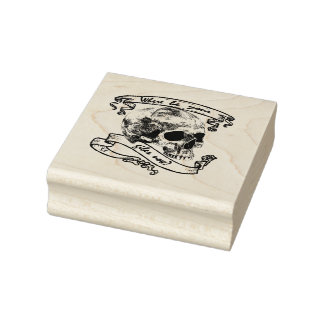 Yorick's Skull Stamp