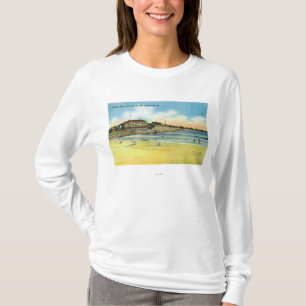 York Beach View of Young's Hotel and Union T-Shirt