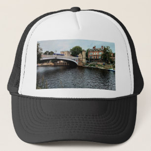 York bridge trucker hat