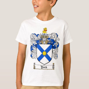 York Coat of Arms / York Family Crest T-Shirt