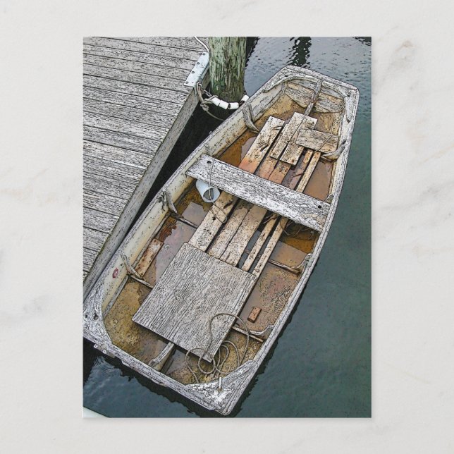 York Dinghy Postcard for MS JOH 2011 (Front)