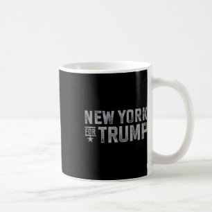 York For Trump 2024 New Yorkers Love Heart Trump Coffee Mug