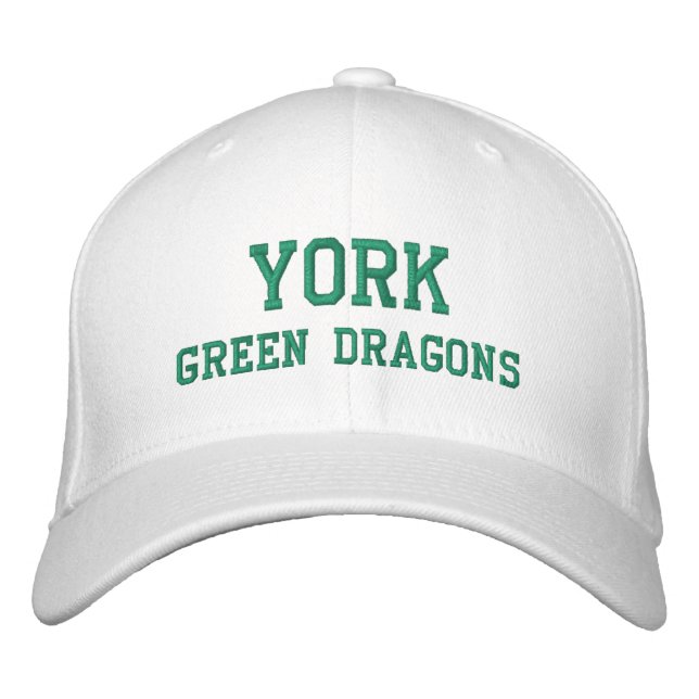 York Green Dragons 1964 Flexfit Embroidered Hat (Front)