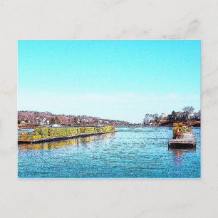 York Harbour, Maine Postcard