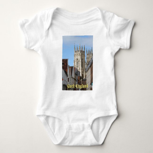 York Minster Baby Bodysuit (Front)