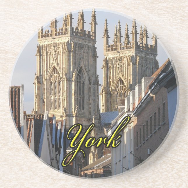 York Minster England Coaster (Front)