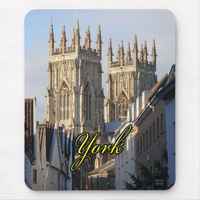 York Minster England Mouse Pad (Front)