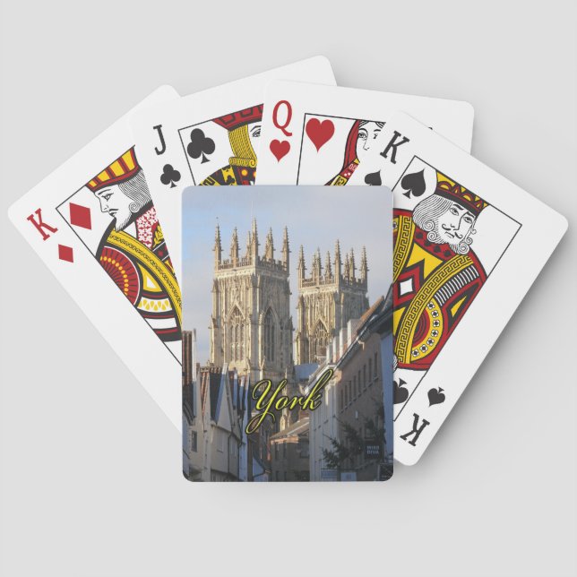 York Minster England Playing Cards (Back)