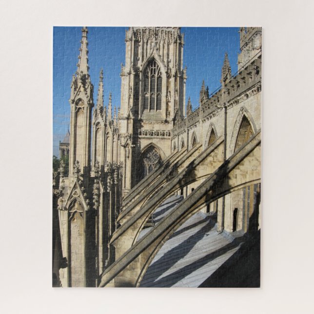 York Minster Flying Buttresses Jigsaw Puzzle (Vertical)