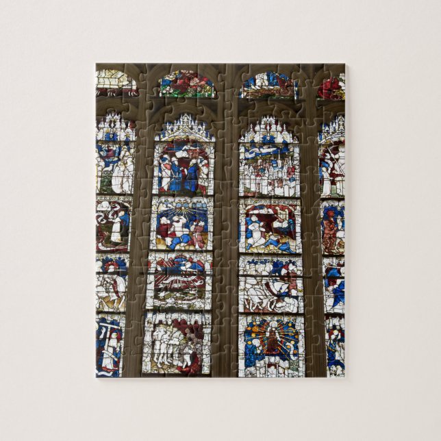 York Minster Great East Window. Jigsaw Puzzle (Vertical)