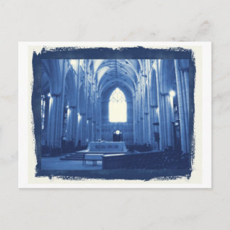 York Minster postcard
