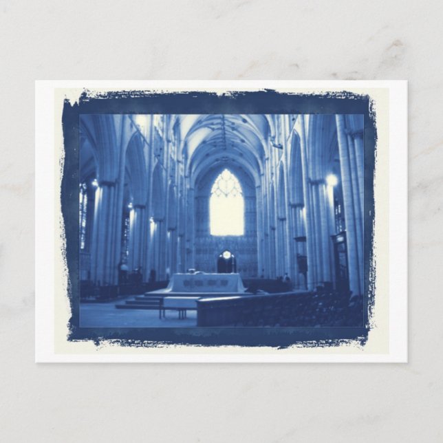 York Minster postcard (Front)