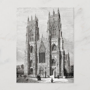 York Minster Postcard