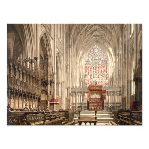 York Minster, York, Yorkshire, England Photo Print