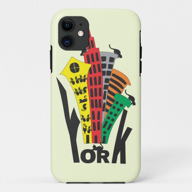 York one Case-Mate iPhone case (Back)