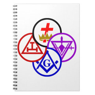 York Rite Pinwheel Notebook