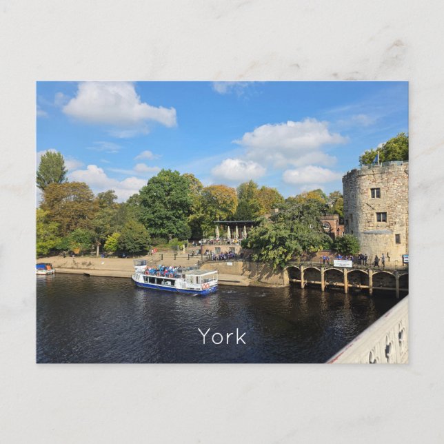 York River Ouse Postcard (Front)