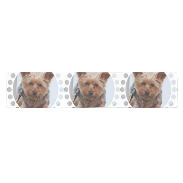 York Terrier Dog Short Table Runner (Horizontal)