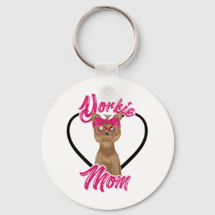 Yorki Mum Key Ring