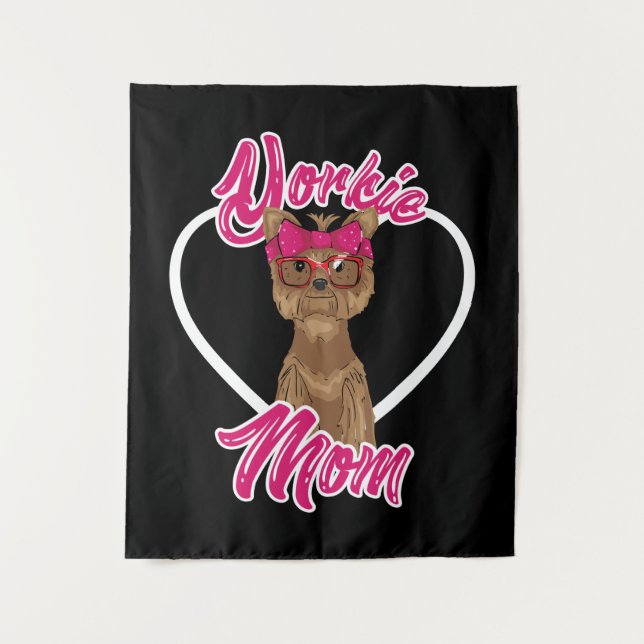 Yorki Mum Tapestry (Front)