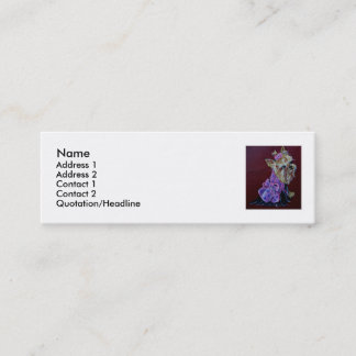 Yorkie Business Card