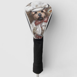 Yorkie Chef Golf Head Cover