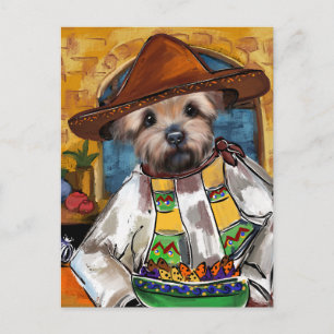 Yorkie Chef Postcard