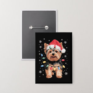 Yorkie Christmas Dog Long Xmas Gift